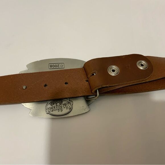 Men's AUBURN FOOTBALL Official License Collegiate Buckle with belt XL - Picture 3 of 12